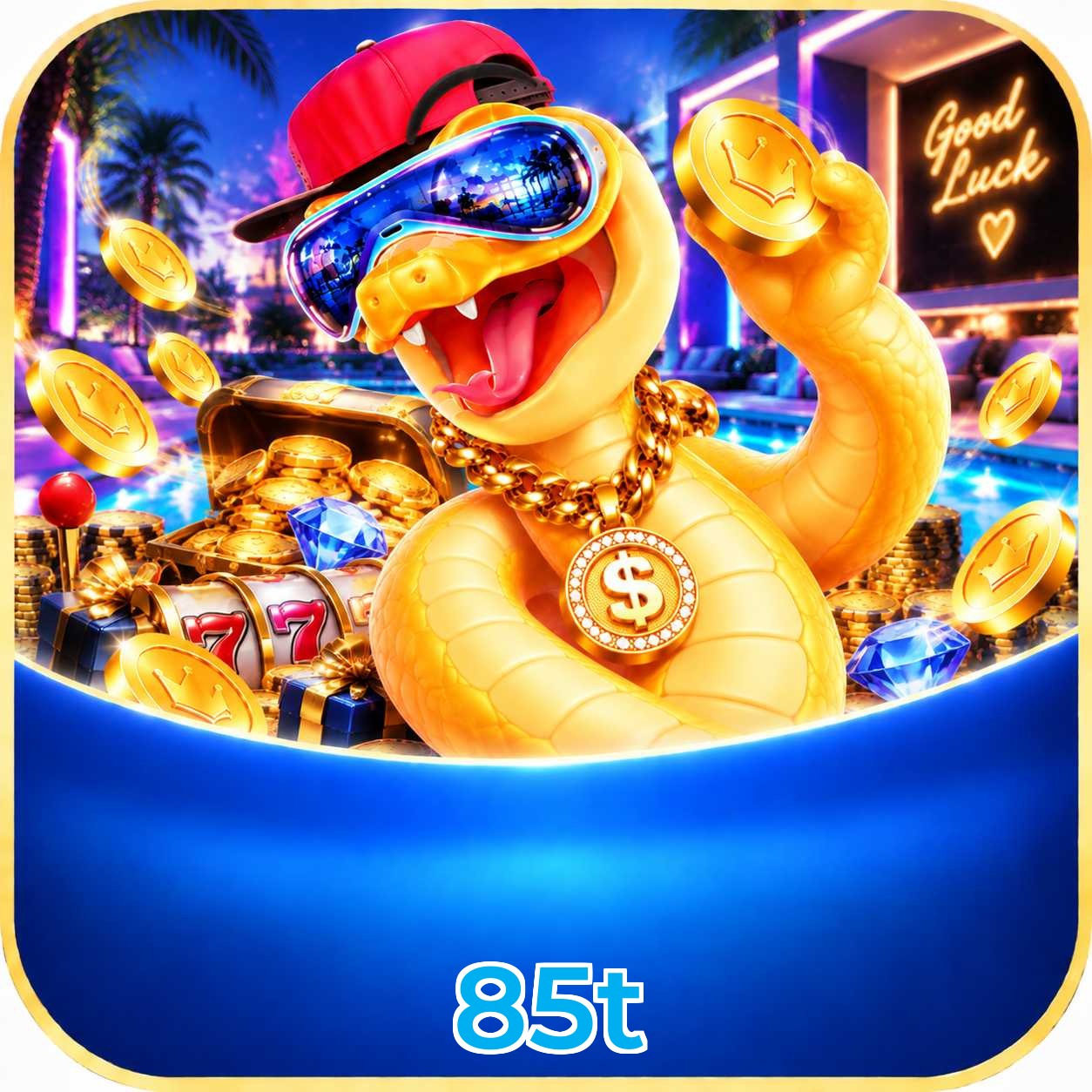 Recursos do app com Plushie Frenzy